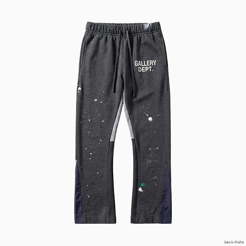 Gallery Dept Graffiti Style Grey-Purple Sweatpants