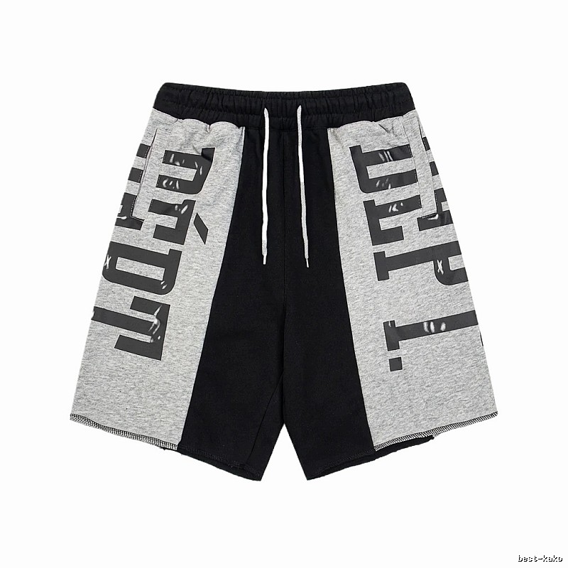 Gallery Dept. Letter Color-Block Casual Shorts