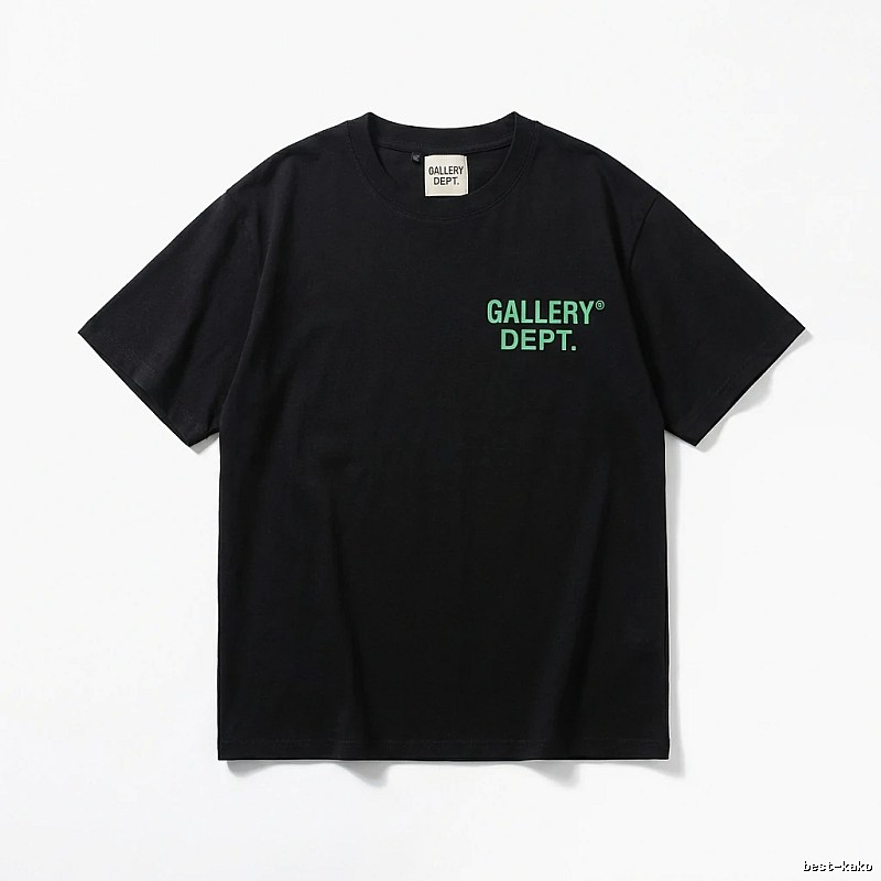 Gallery Dept Minimalist Style Black T-shirt