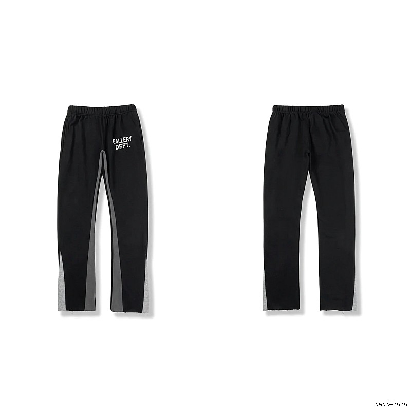 Gallery Dept. Patchwork Style Black Trousers