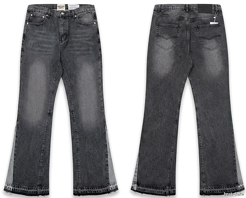 Gallery Dept. Ripped Retro Style Grey Pants