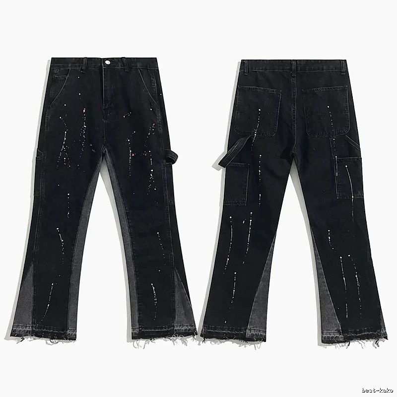 Gallery Dept Workwear Style Black Jeans