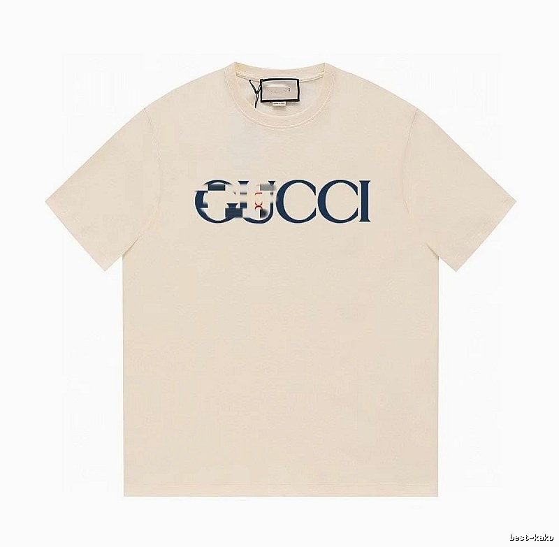 Gucci Classic Printed Casual Style Off-white Short Sleeve T-Shirt