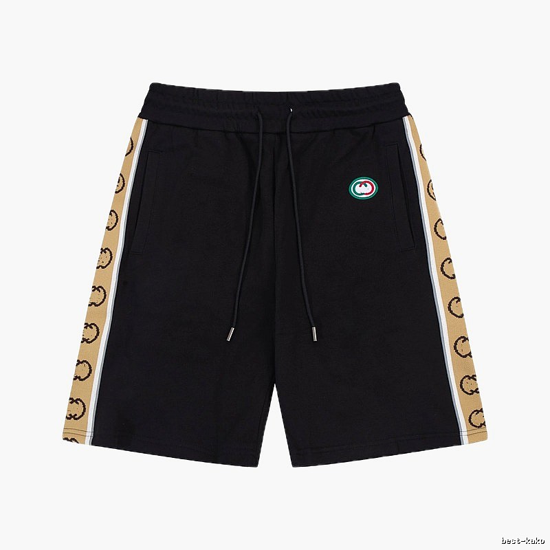 Gucci classic style black shorts