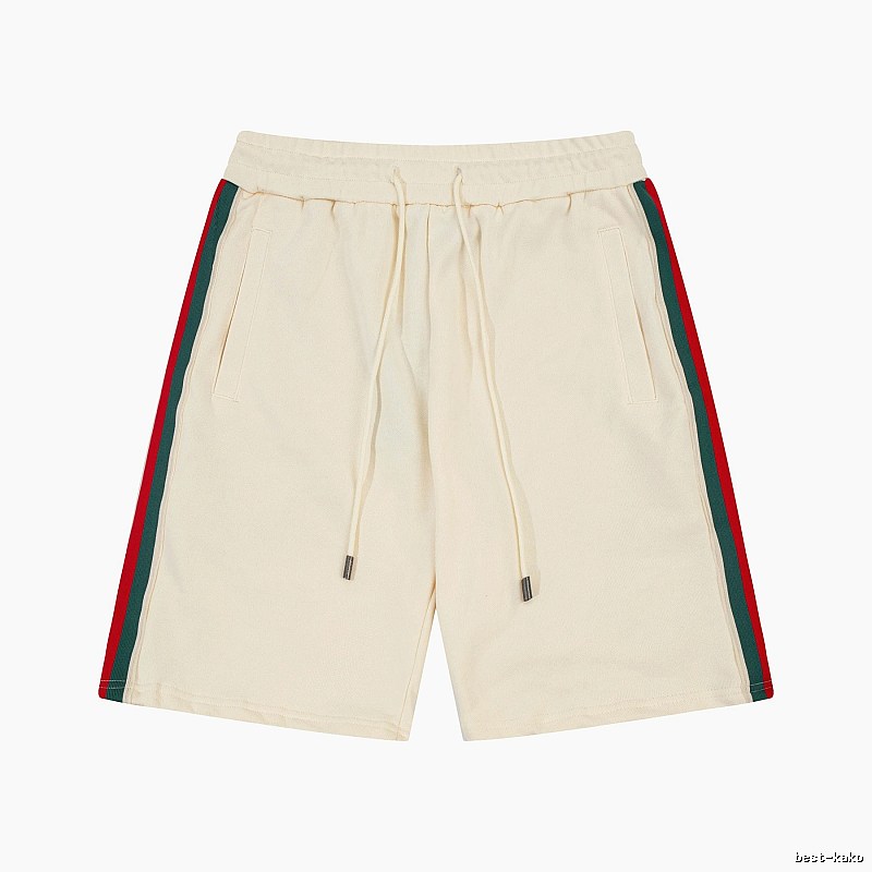 Gucci retro style off-white shorts