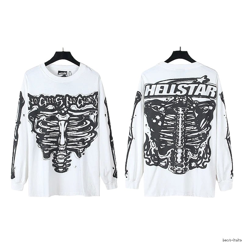 Hellstar Dark Style Skull White T-shirt