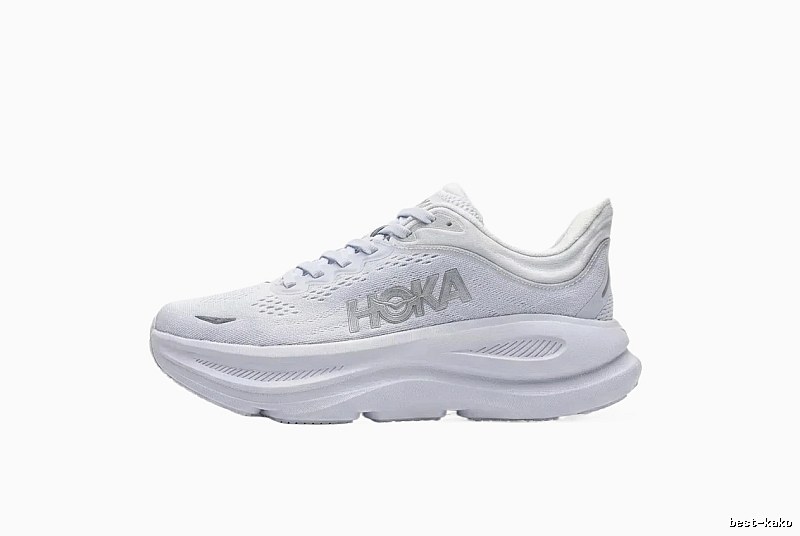 HOKA trendy brand white sports shoes