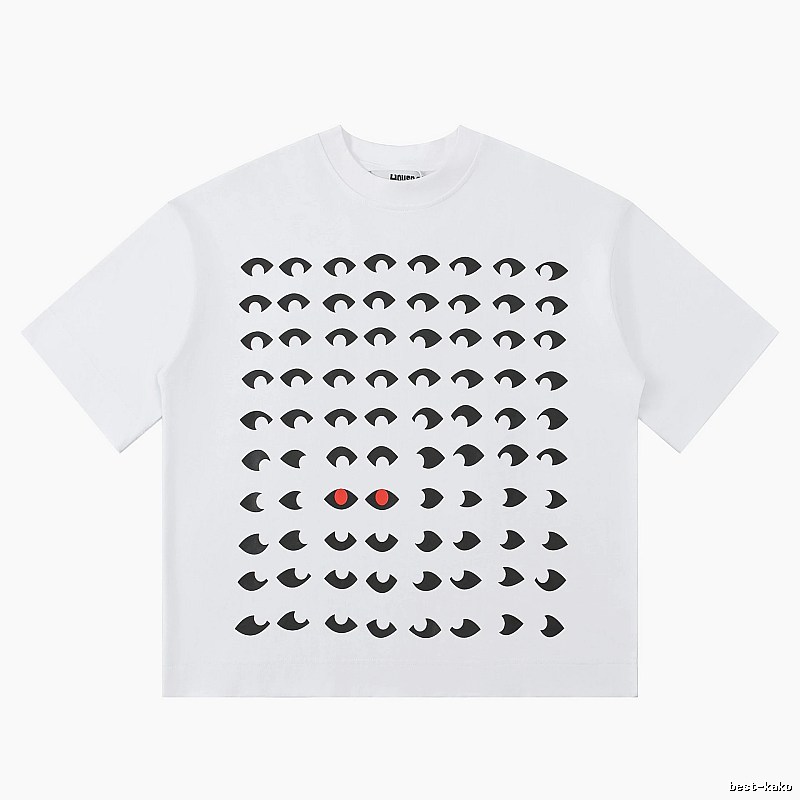 House of Errors Eye Print White T-shirt