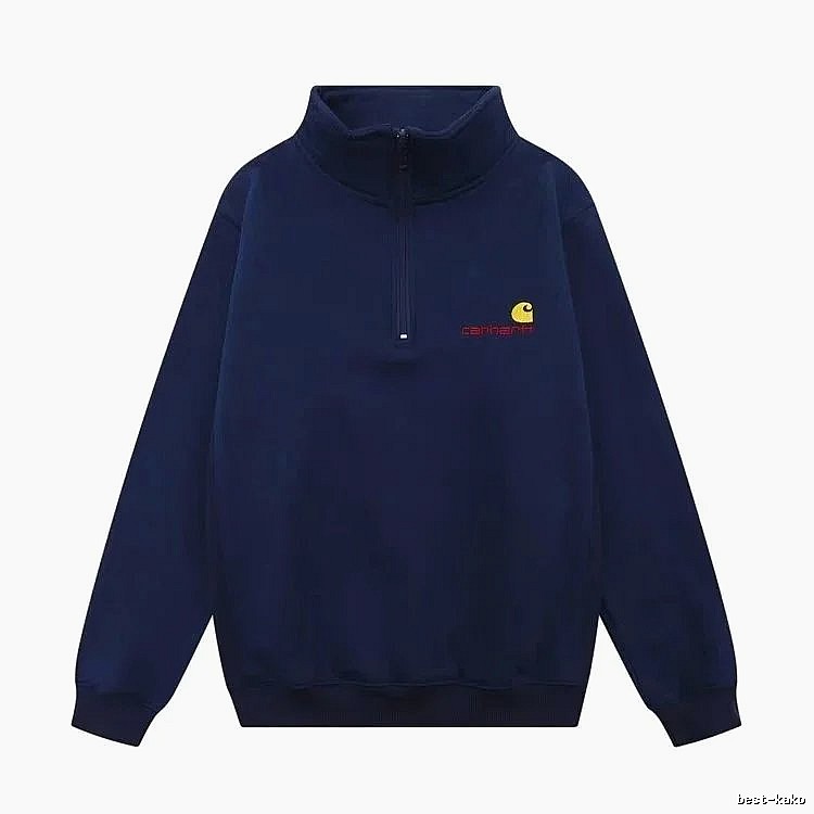 Lacoste Daily Quarter-zip sweatshirt Black Quarter Zip with Visual Detail