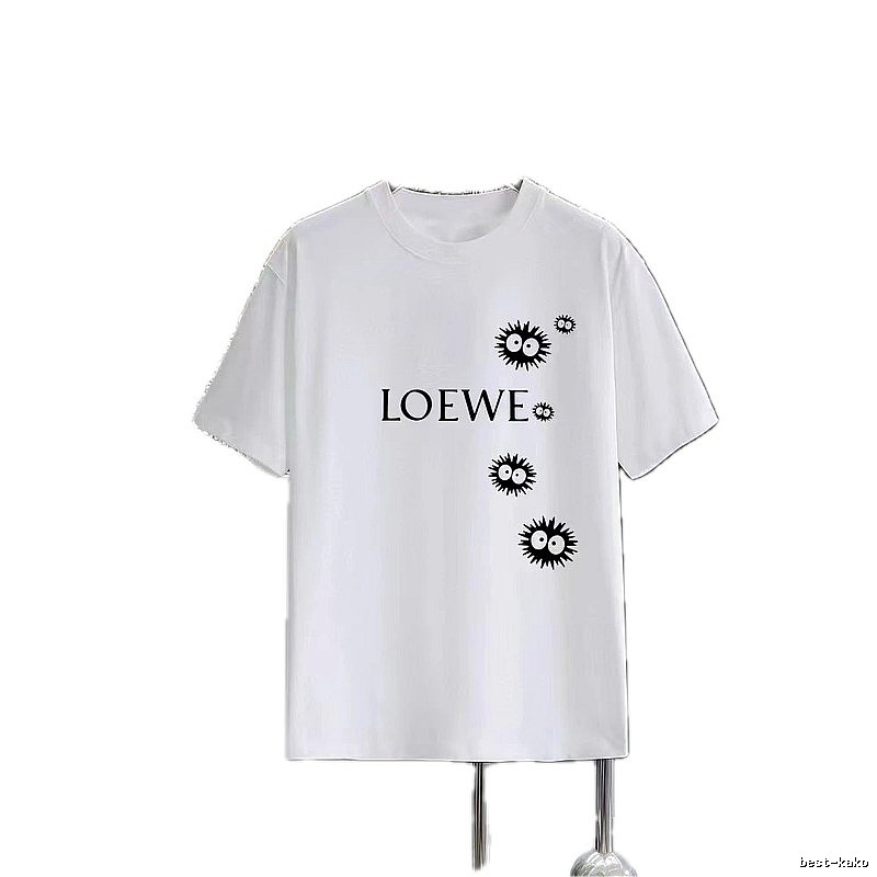 LOEWE Elf Co-branded Trendy Style White T-Shirt