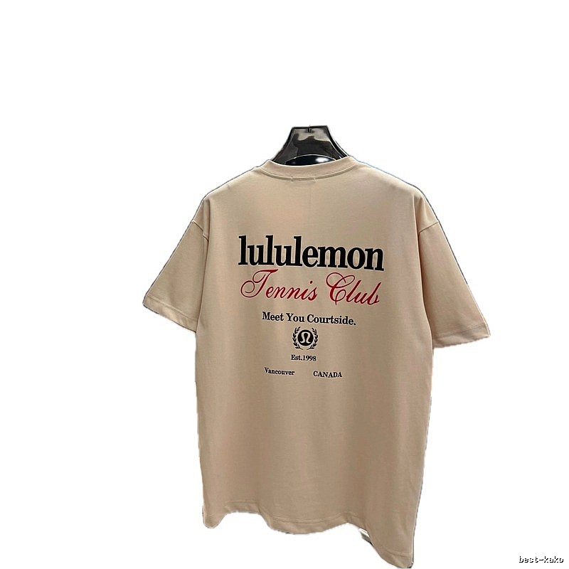 lululemon Tennis Club Casual Style Light Apricot T-Shirt