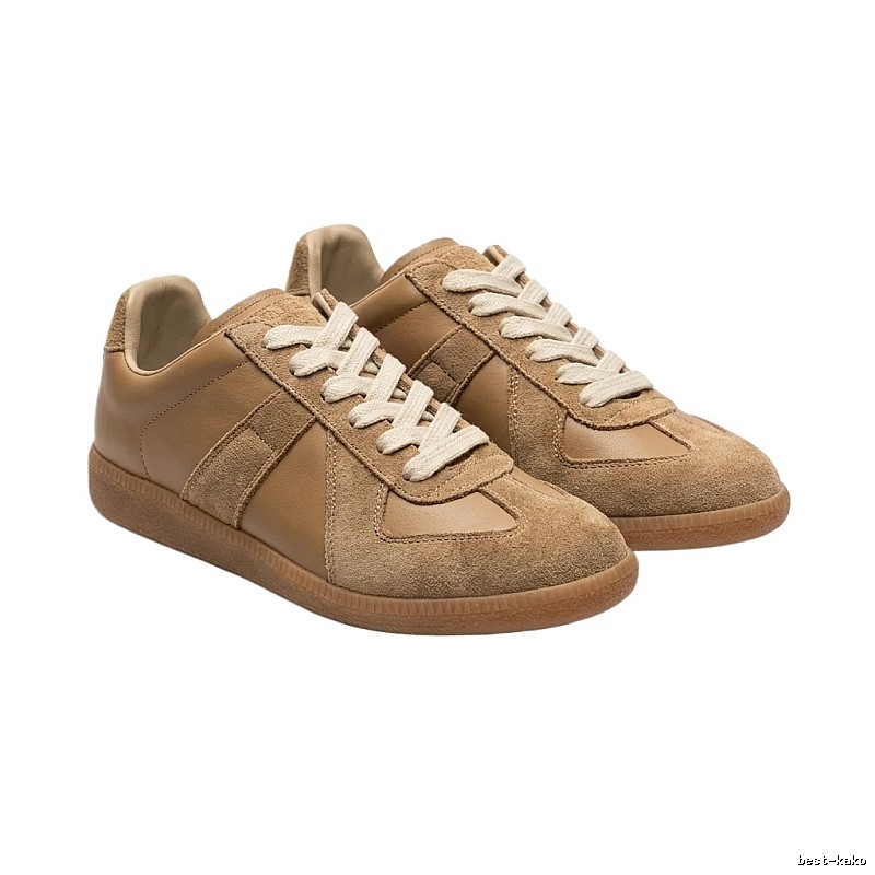 Maison Margiela German training style brown shoes