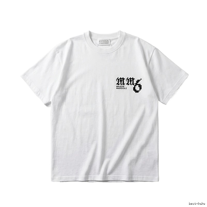Maison Margiela simple-style white T-shirt
