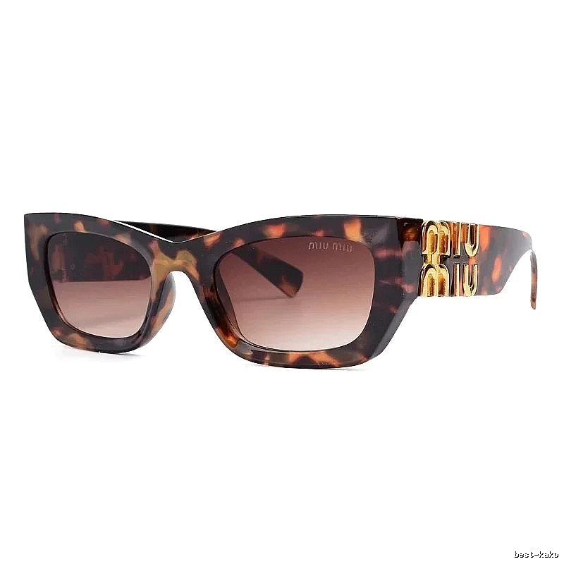 Miu Miu Easy Match Oversized sunglasses Black Oval Sunglasses for Everyday Use