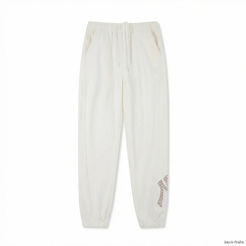 MLB casual style white sweatpants