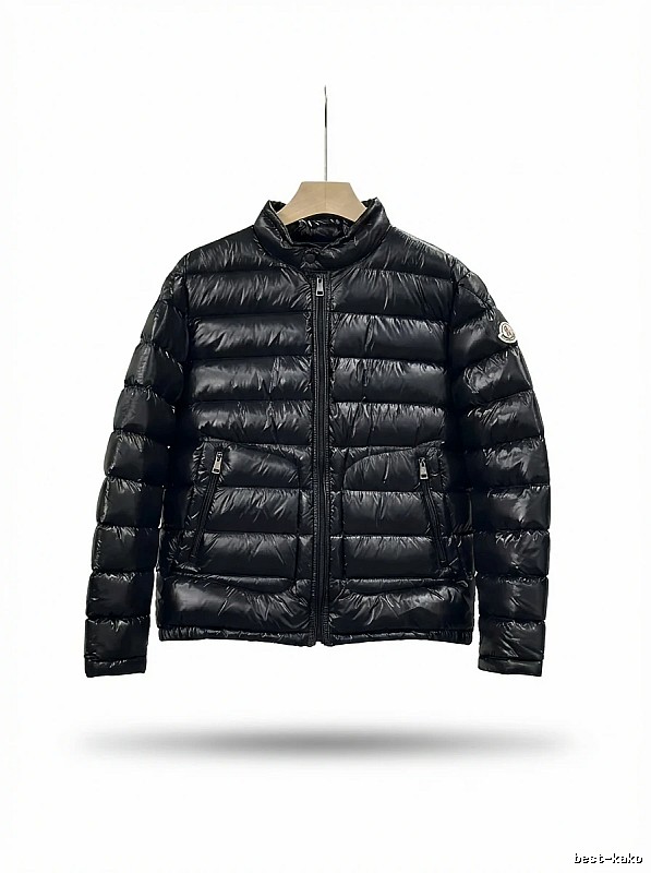 Moncler black fashionable down jacket