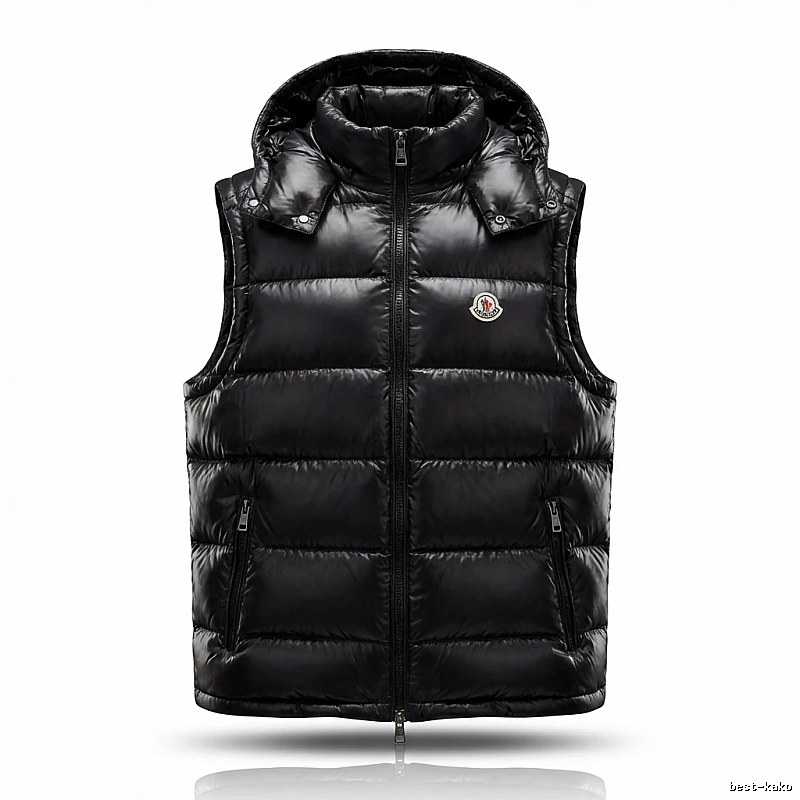 Moncler Black Trendy and Cool Down Vest
