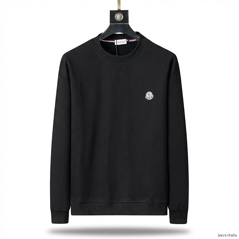 Moncler classic simple black sweatshirt
