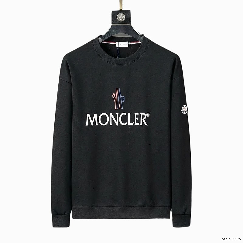 Moncler simple and fashionable black sweatshirt
