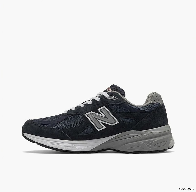 New Balance 990 Series Retro Black and Gray Sports Shoes