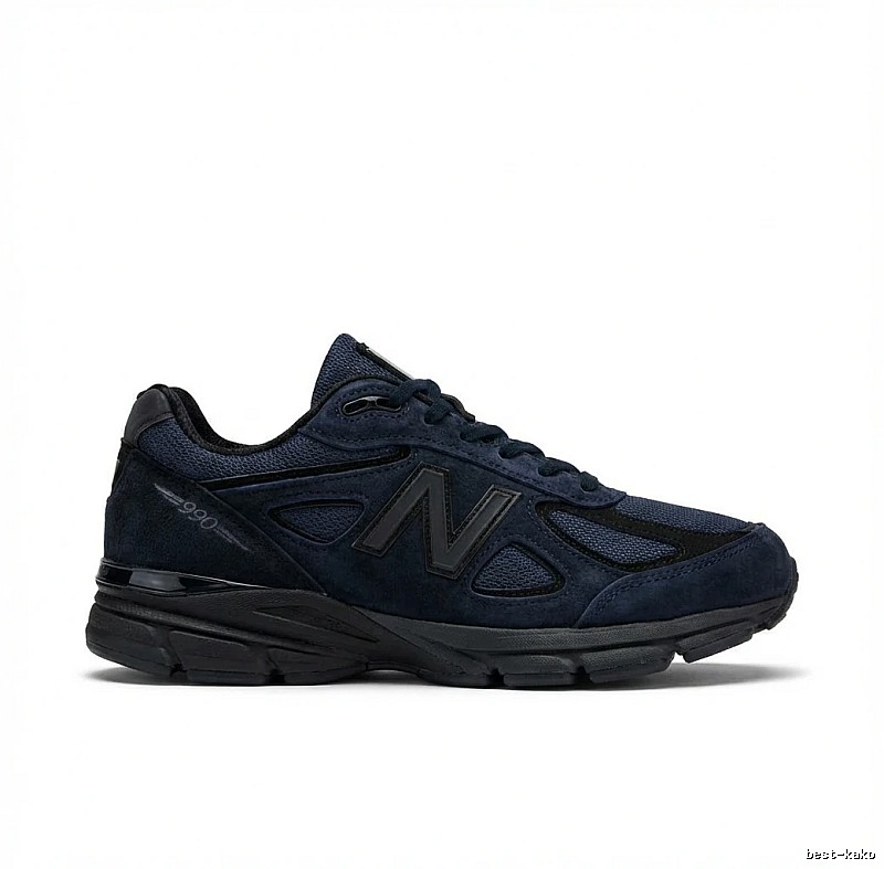 New Balance 990 series retro-style black shoes