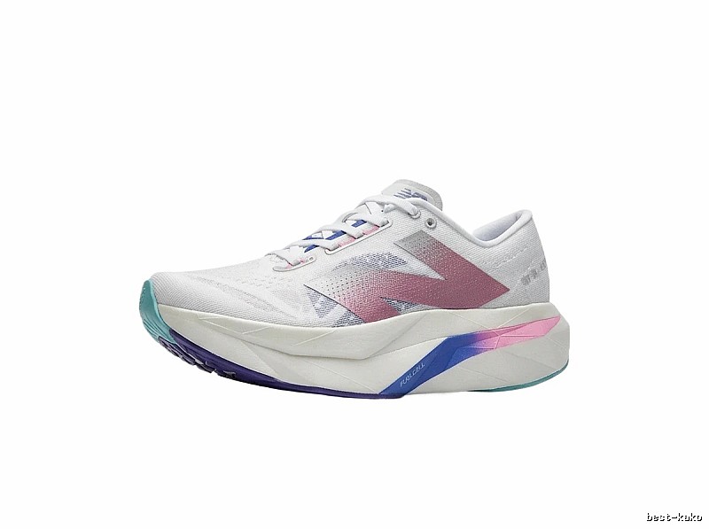New Balance Trendy Style White and Purple Athletic Shoes
