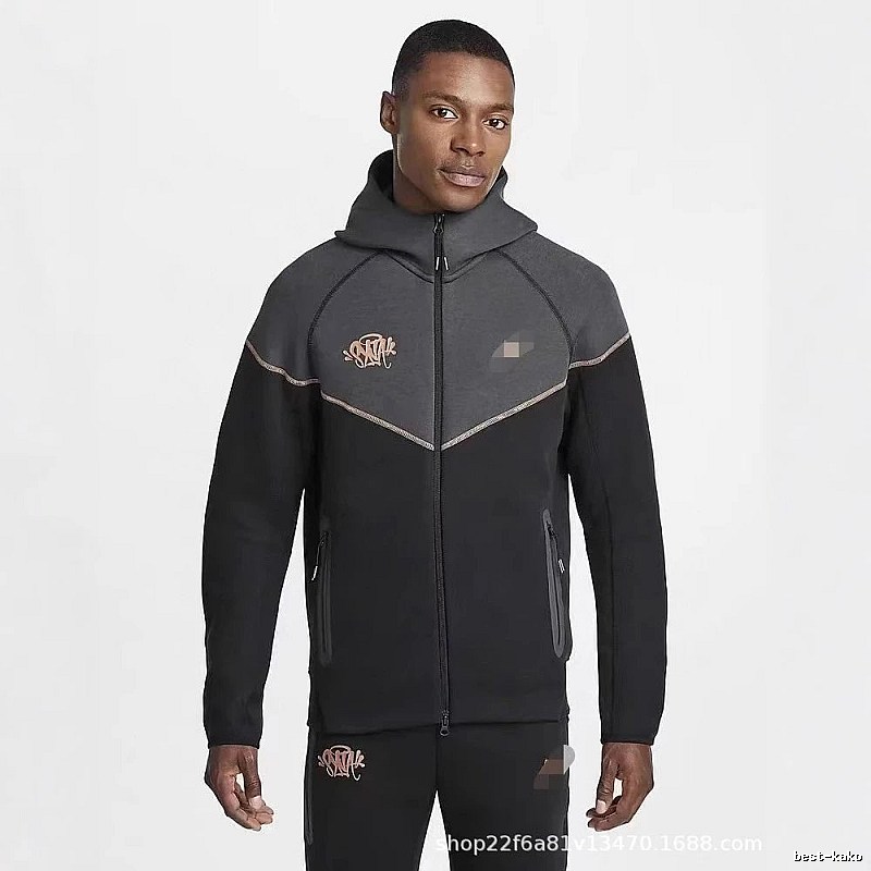 Nike Classic Tech Fleece tracksuit jacket Black Zip Jacket for Daily Styling