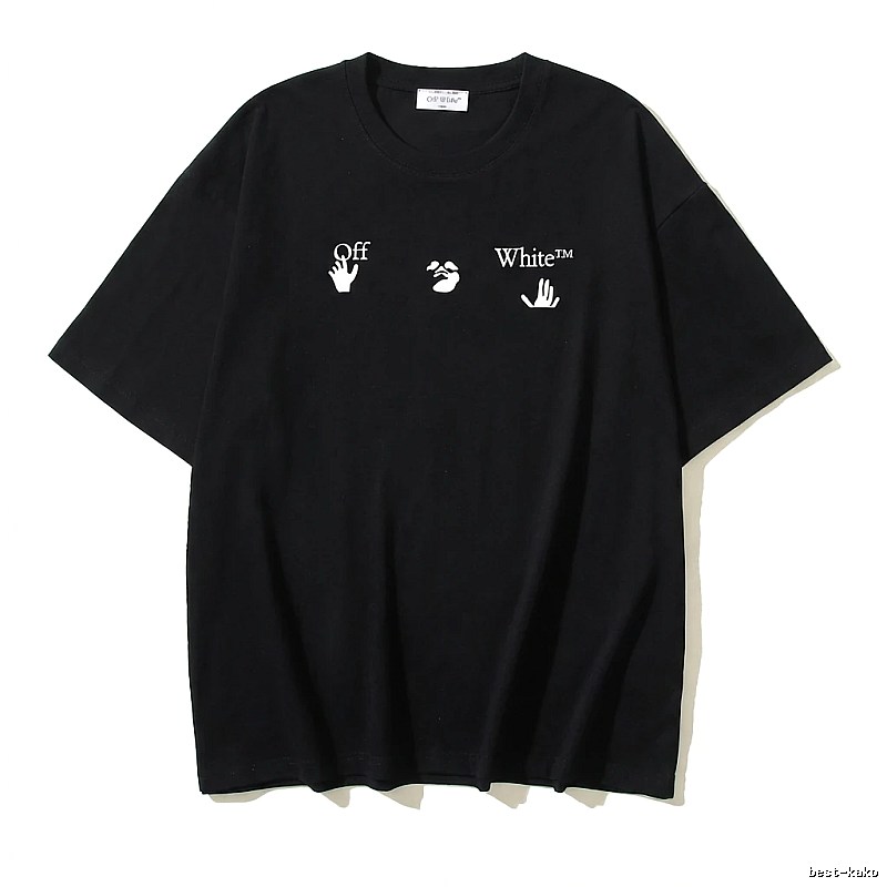 Off-White Gesture Print Style T-shirt
