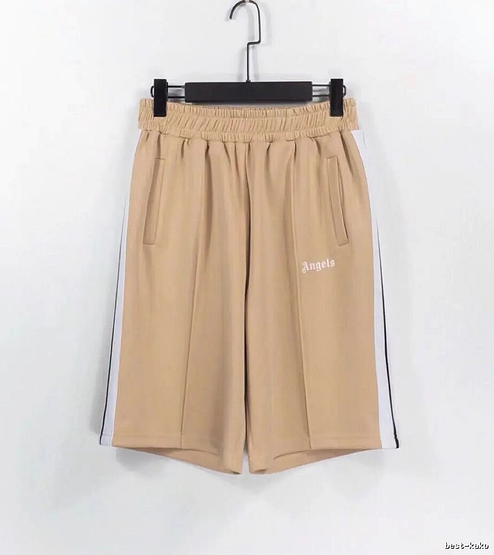 Palm Angels Statement Track shorts Black Side Stripe for Easy Pairing
