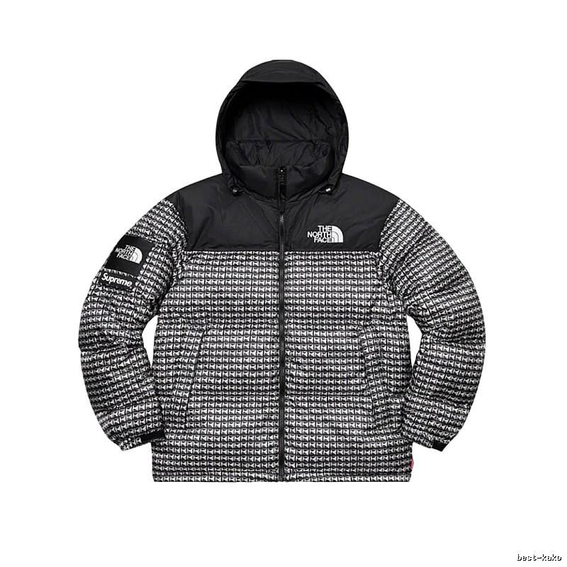 Pattern Logo The North Face Puffer Jacket for Photo Ready Looks