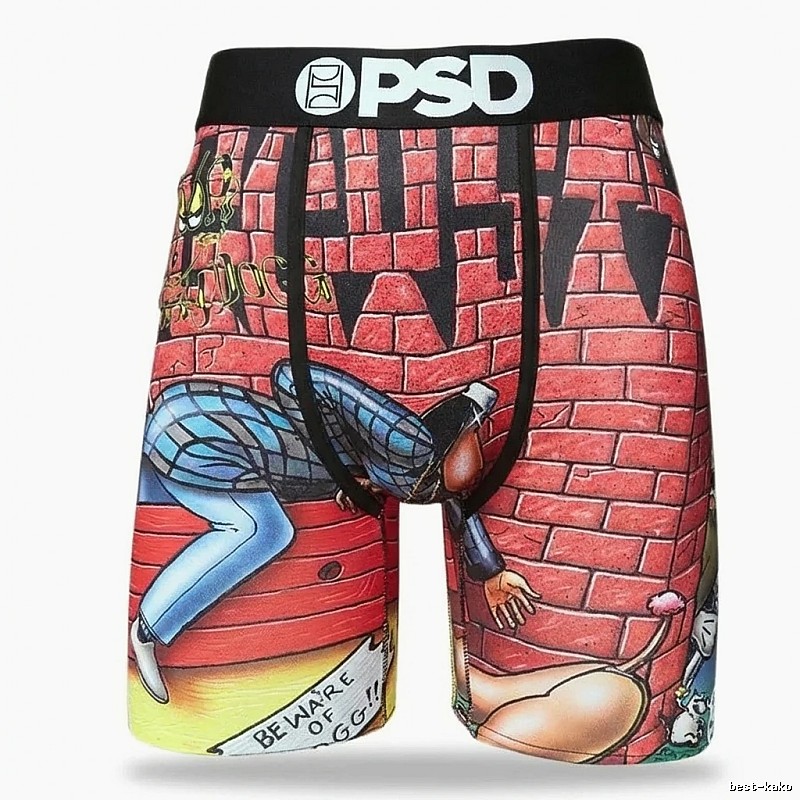PSD graffiti-style red and black shorts