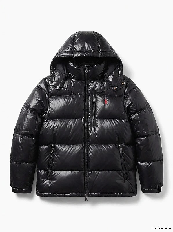 Ralph Lauren black trendy brand down jacket