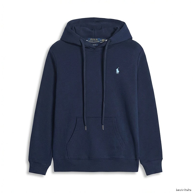 Ralph Lauren navy blue hoodie.