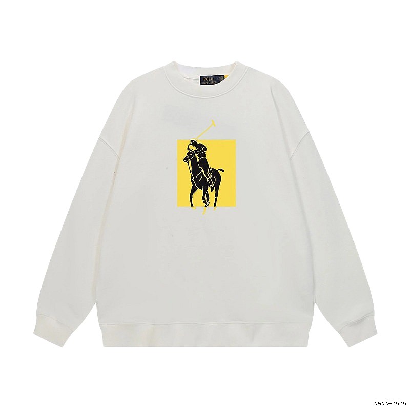 Ralph Lauren Polo Classic White Sweatshirt