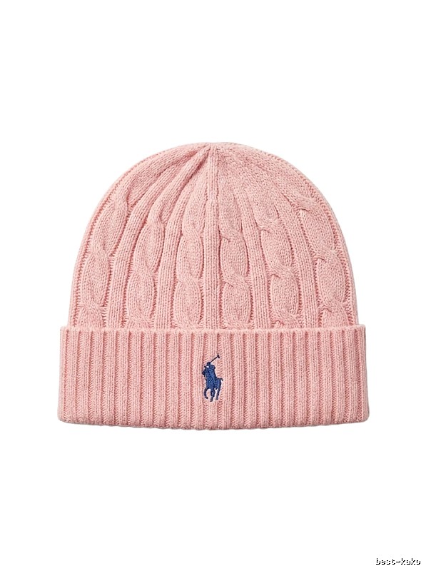 Ralph Lauren Polo Pink Knitted Hat