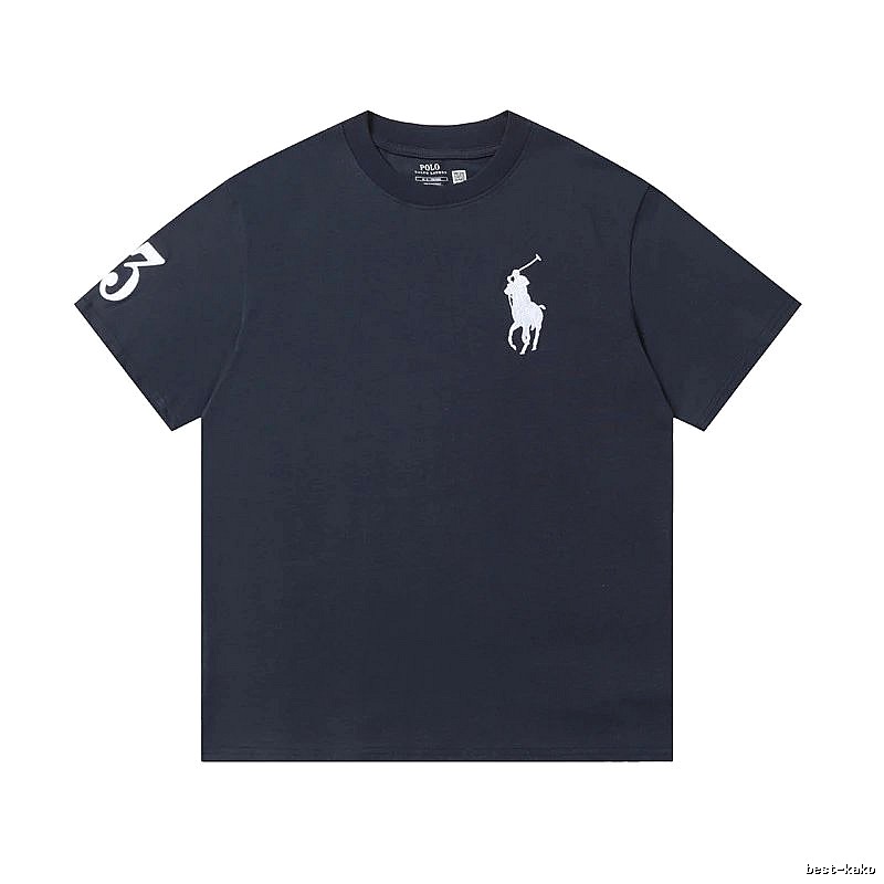 Ralph Lauren Polo style dark blue T-shirt