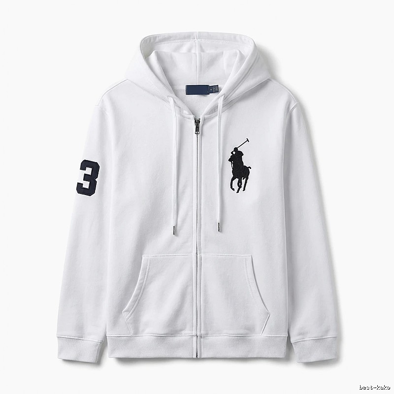 Ralph Lauren sporty white sweatshirt