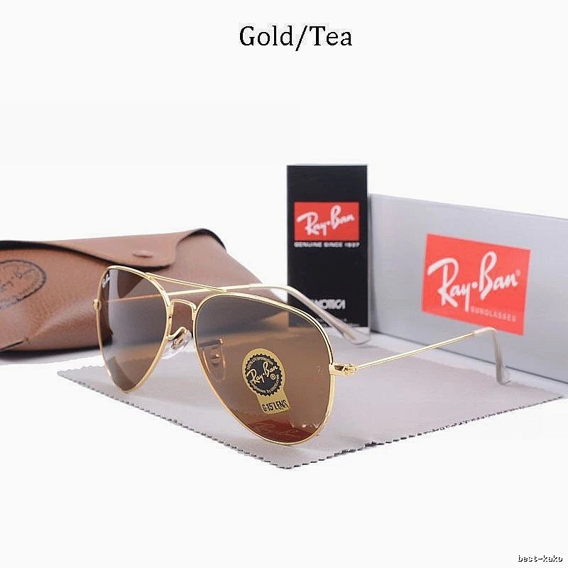 Ray-Ban Sport Aviator sunglasses Gold Tone Sunglasses for Collection Drops