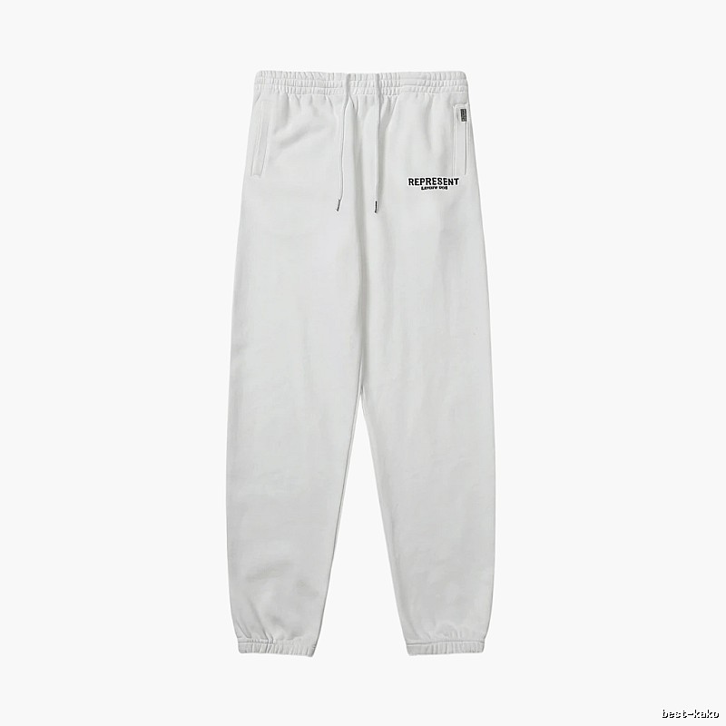 REPRESENT Basic White Sweatpants