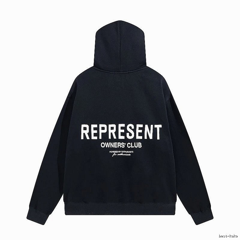 Represent Classic Owners Club hoodie Navy Large Represent for Daily Styling