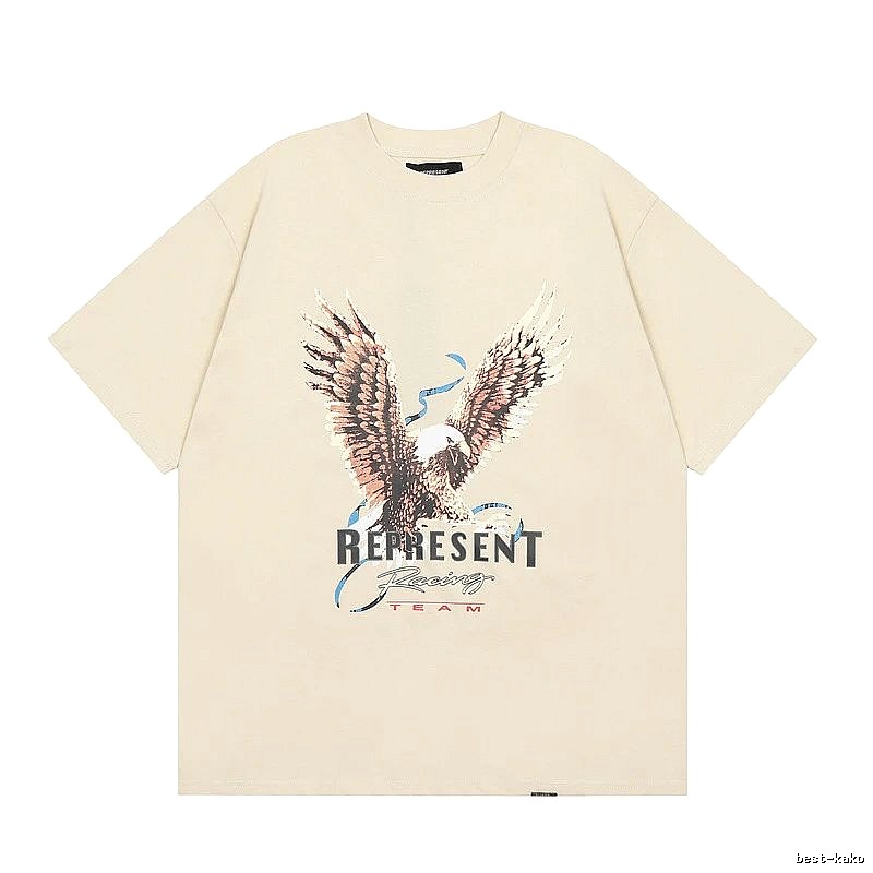 Represent Flying Eagle Vintage Beige T-Shirt