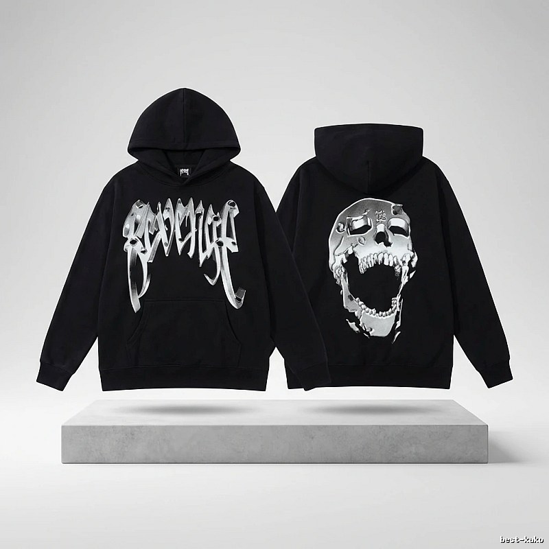 Revenge Skull Dark Style Hoodie
