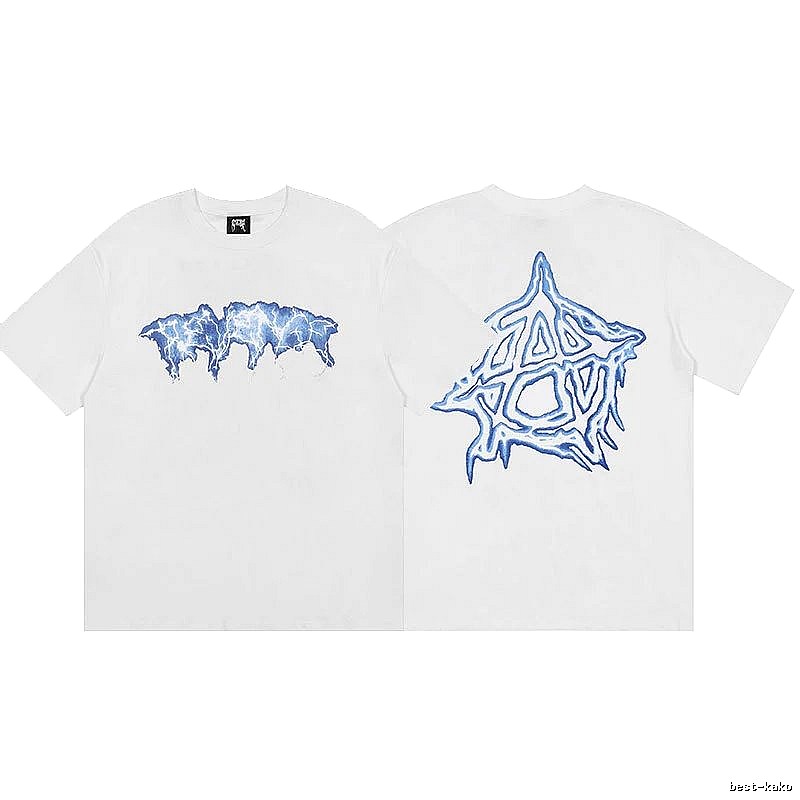 Revenge White Skull Graphic T-Shirt Downtown Style