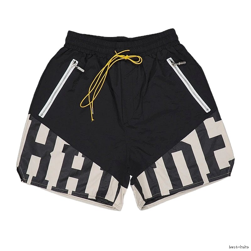 RHUDE letter trendy brand style shorts