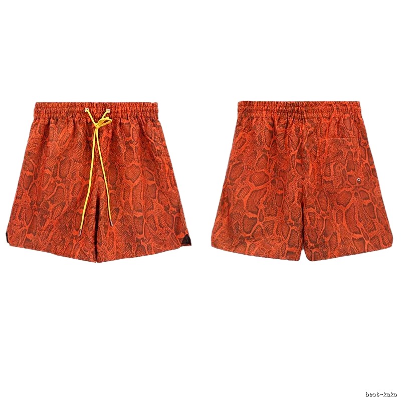 RHUDE Snake Pattern Retro Shorts