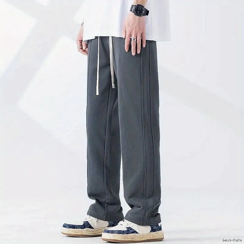 Rick Owens Casual Drawstring pants Black Relaxed Long for Streetwear Looks