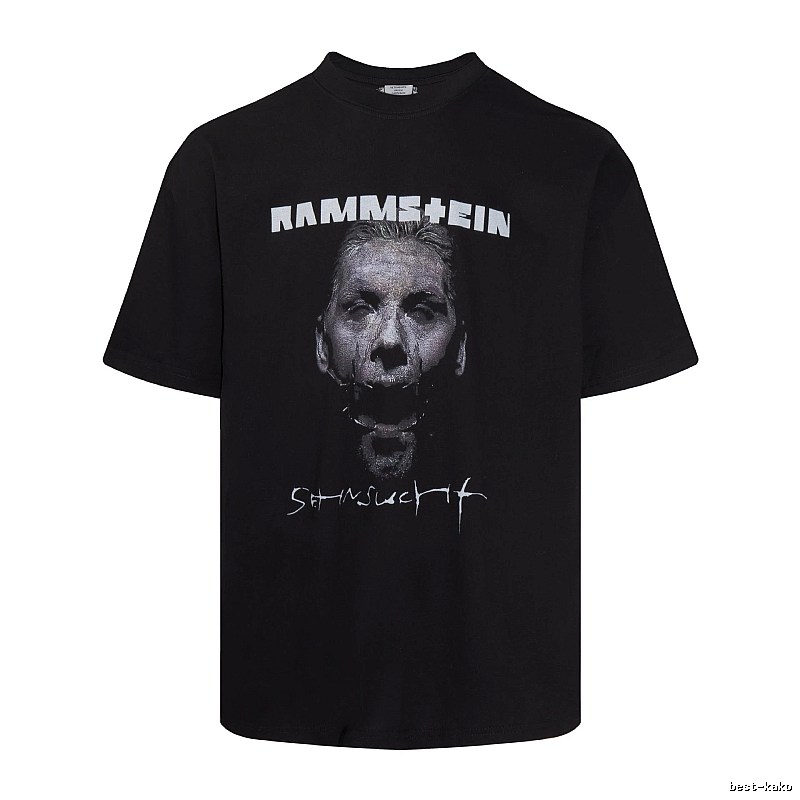 Streetwear Statement graphic T-shirt Black Colorful Lucky with Logo Accent
