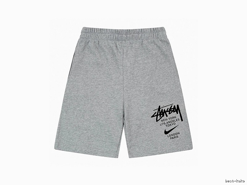 Stussy Co-branded Sporty Grey Shorts