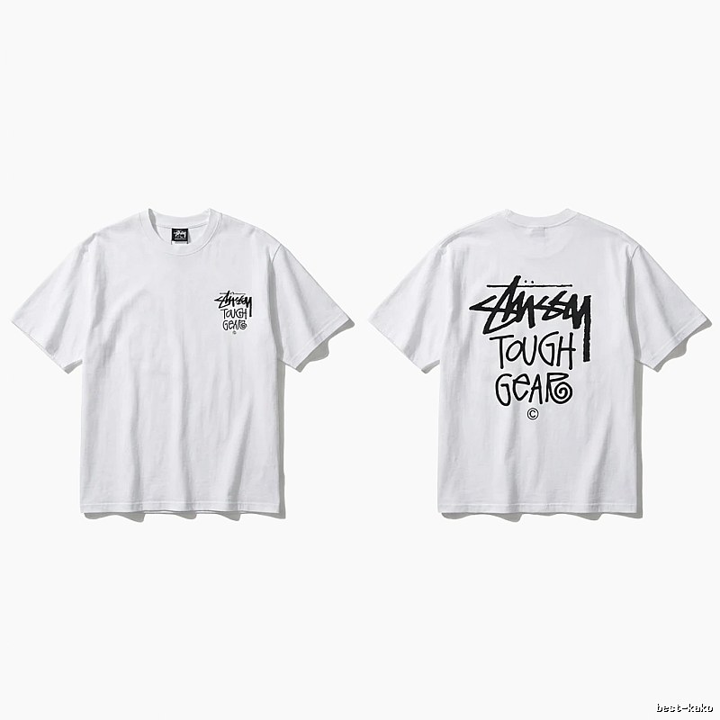 Stussy Graffiti Style White T-shirt