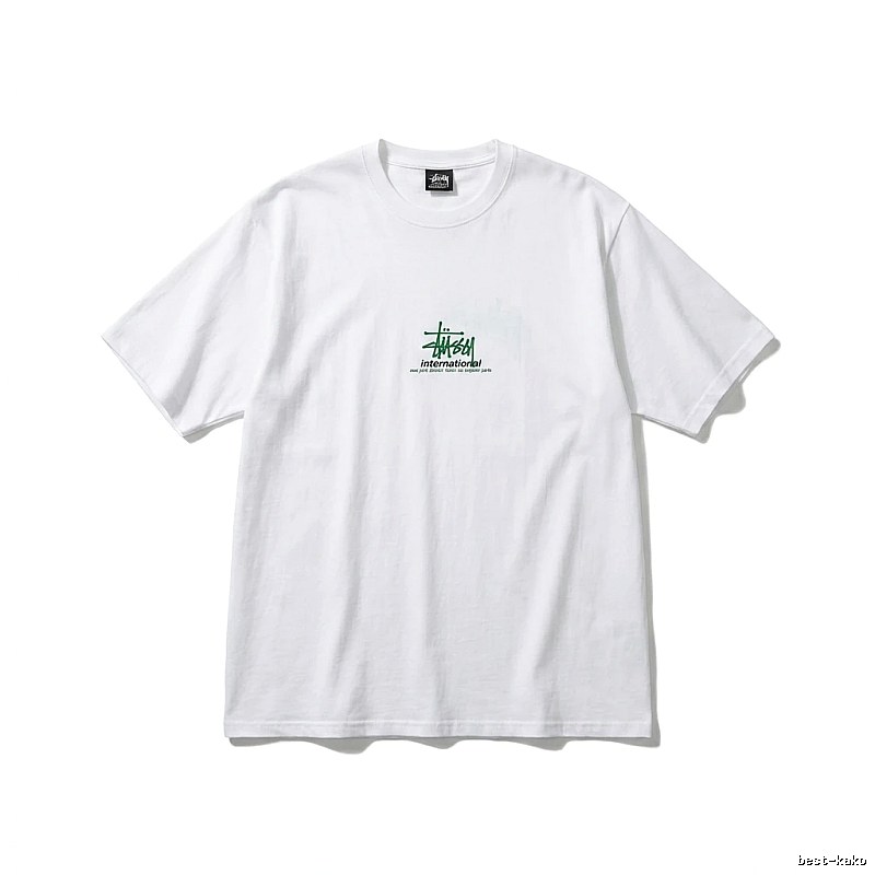 Stussy International Series Simple White T-shirt